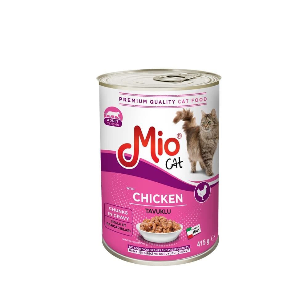 Yaş Mama - Mio 415 gr Kedi - Tavuklu