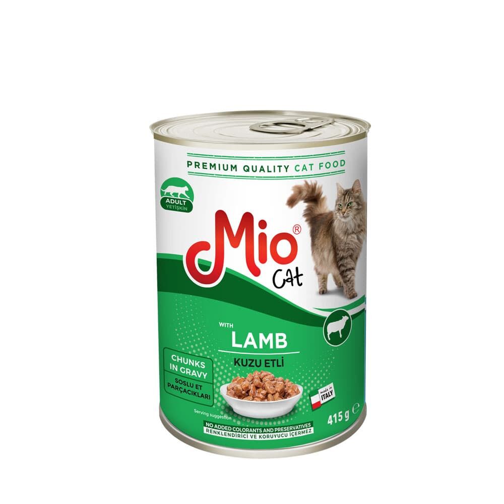 Yaş Mama - Mio 415 gr Kedi - Kuzu Etli