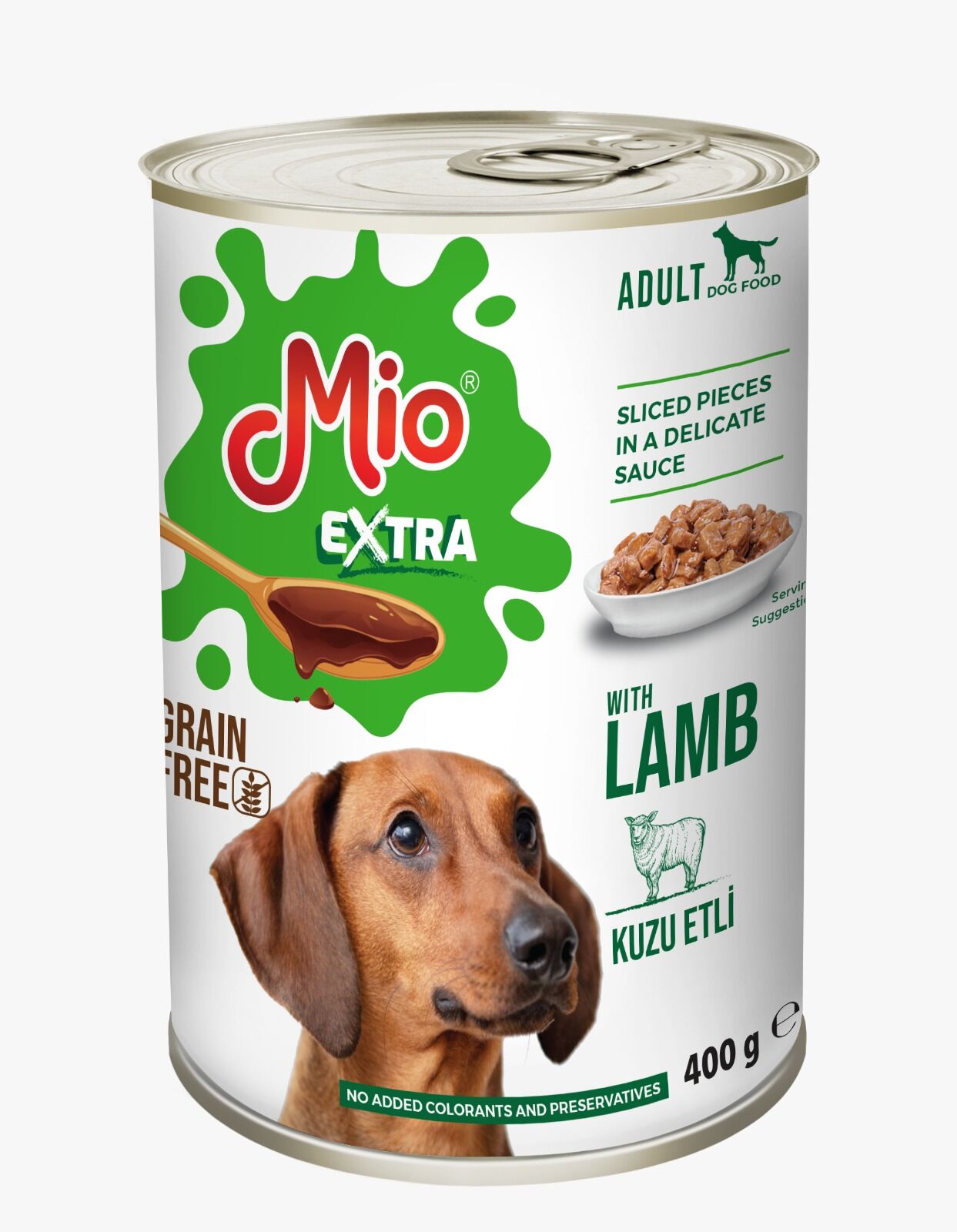 Yaş Mama - Mio Extra 400 gr Köpek - Kuzu