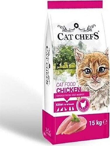 Cat Chefs Kitten 15 kg Tavuklu Yavru Kedi Maması